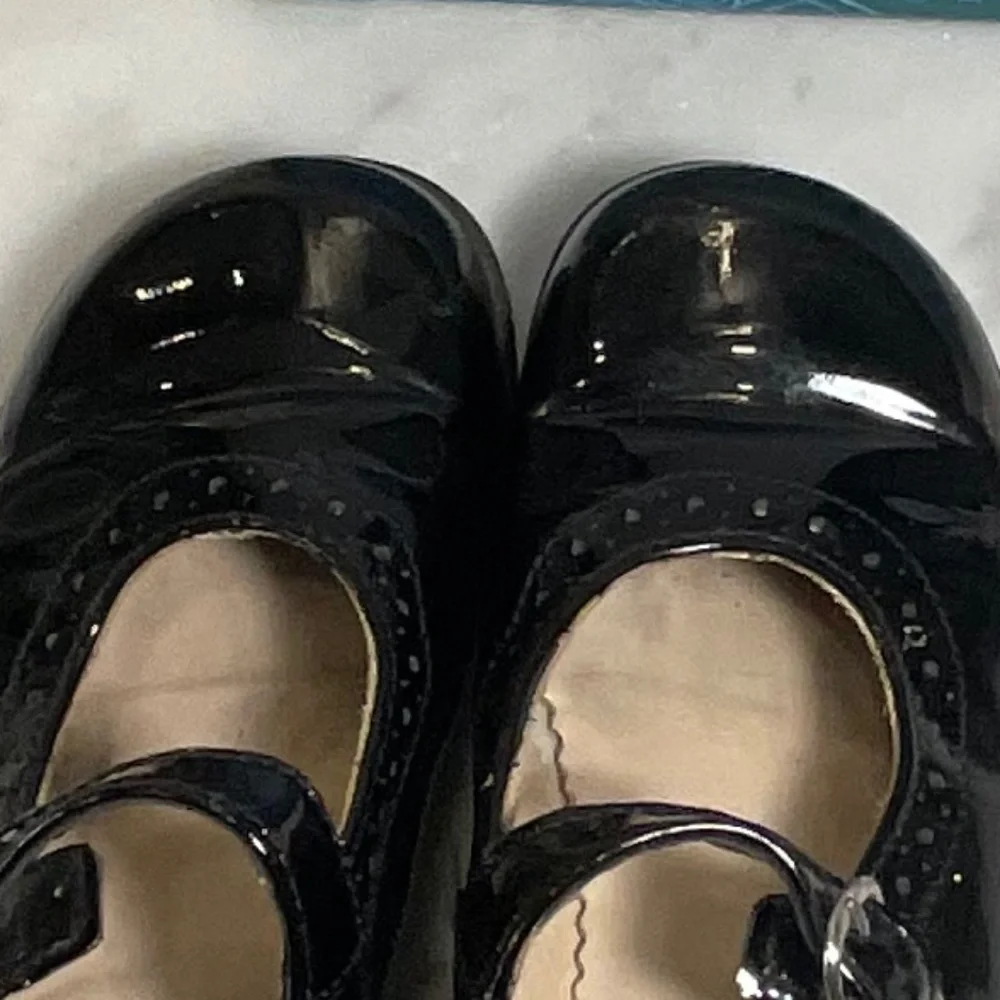 Start Rite Black Patent Mary Jane Shoes Size 1.5 Youth